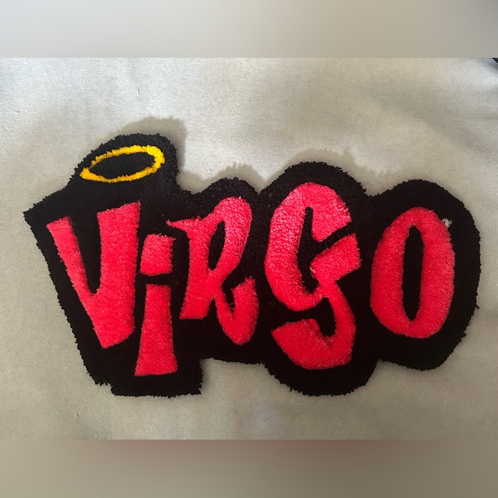 Pink and Black Virgo Wall Decor